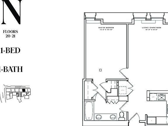 2nd image of 25 Broad St APT 20n