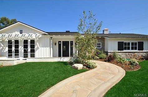 New landscaping throughout this remodeled home.