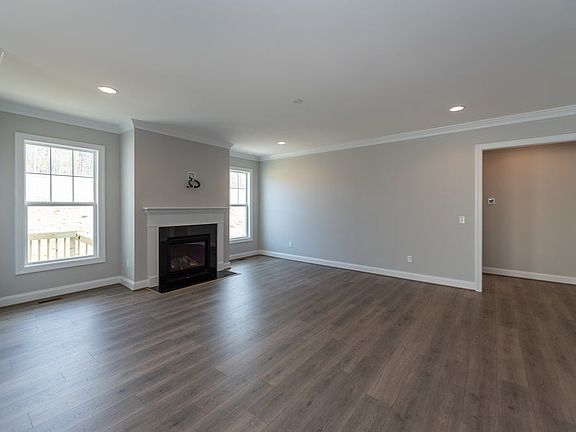 Corvallis Family Room with Fireplace