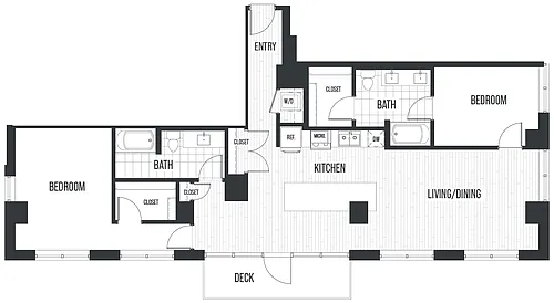 Floor plan Plan 2G