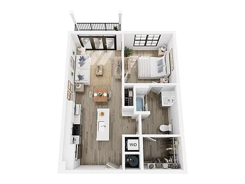 Floor plan A1-HC
