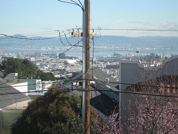 view from living room