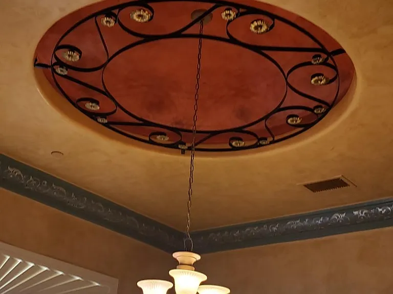 Dining Nook ceiling off the Kitchen