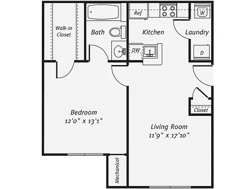 Floor plan A1