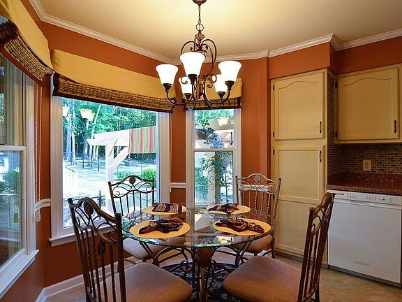 Updated Kit - Tile Flooring, Custom window treatment