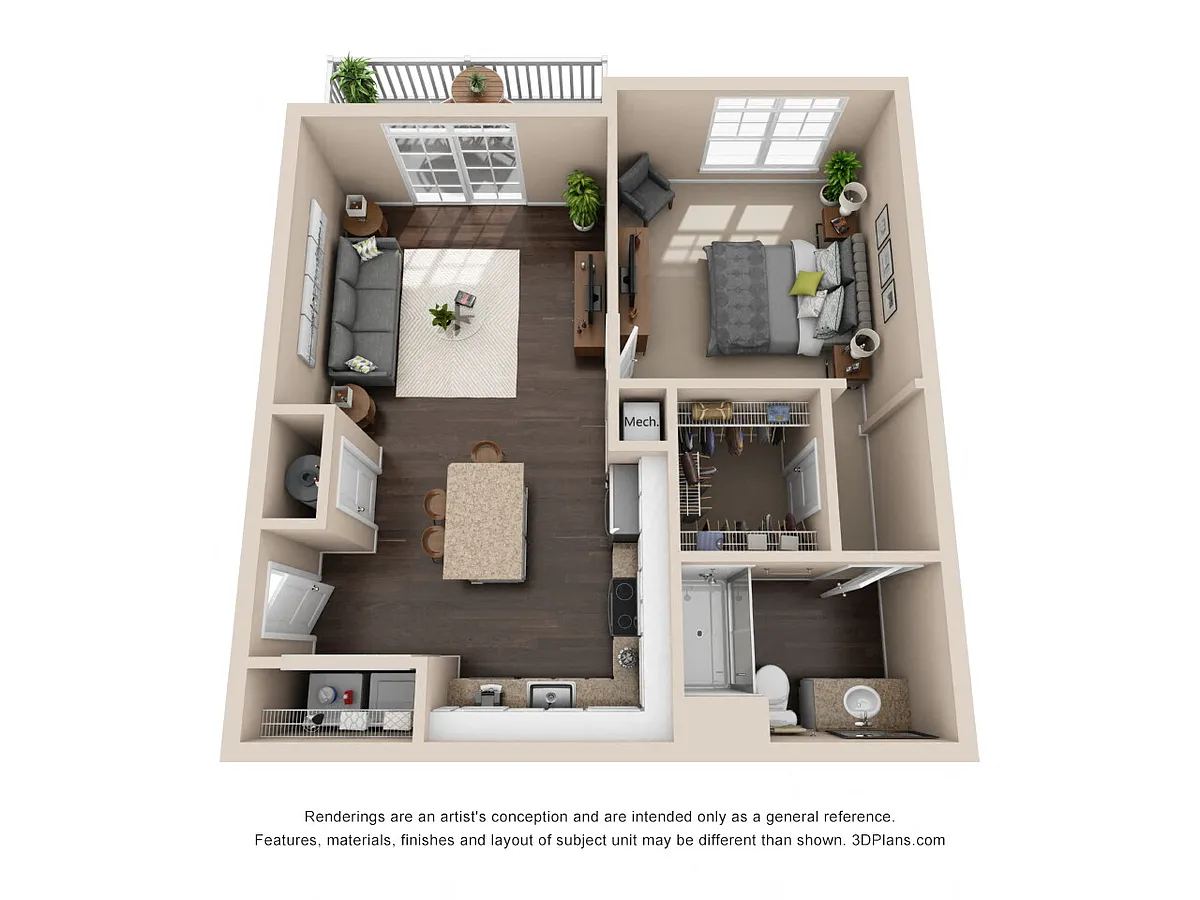 Floor plan The Barkley