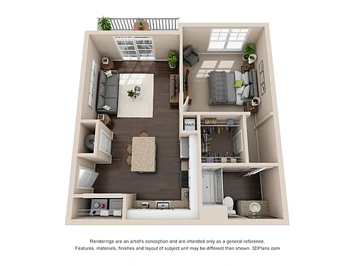 Floor plan The Barkley