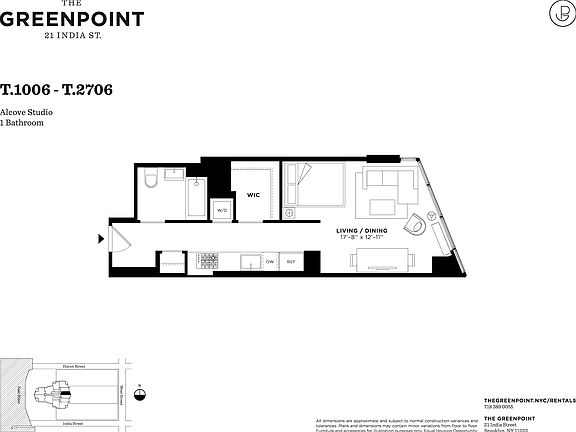 2nd image of 21 India St APT T2706