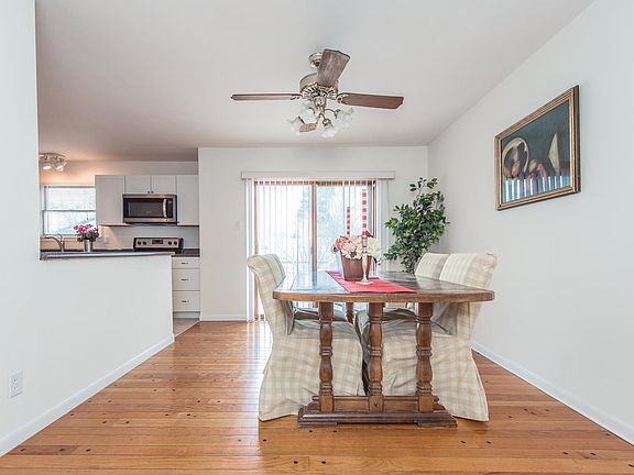 Hardwood floors in your dining room.