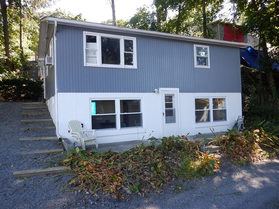 The lower floor of this home.