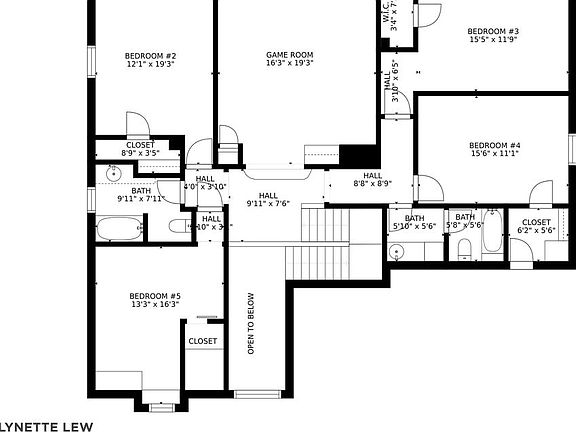 [Second-Floor Example Floorplan]