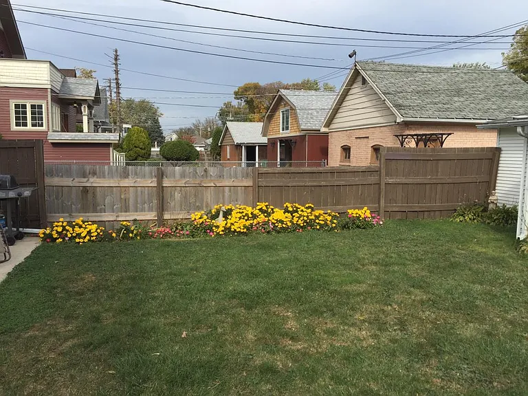 back yard