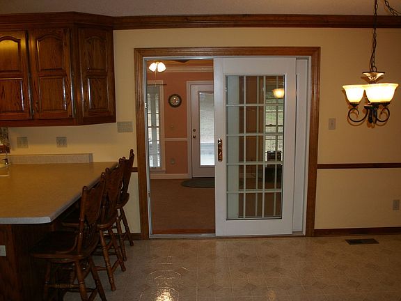 Kitchen to sunroom