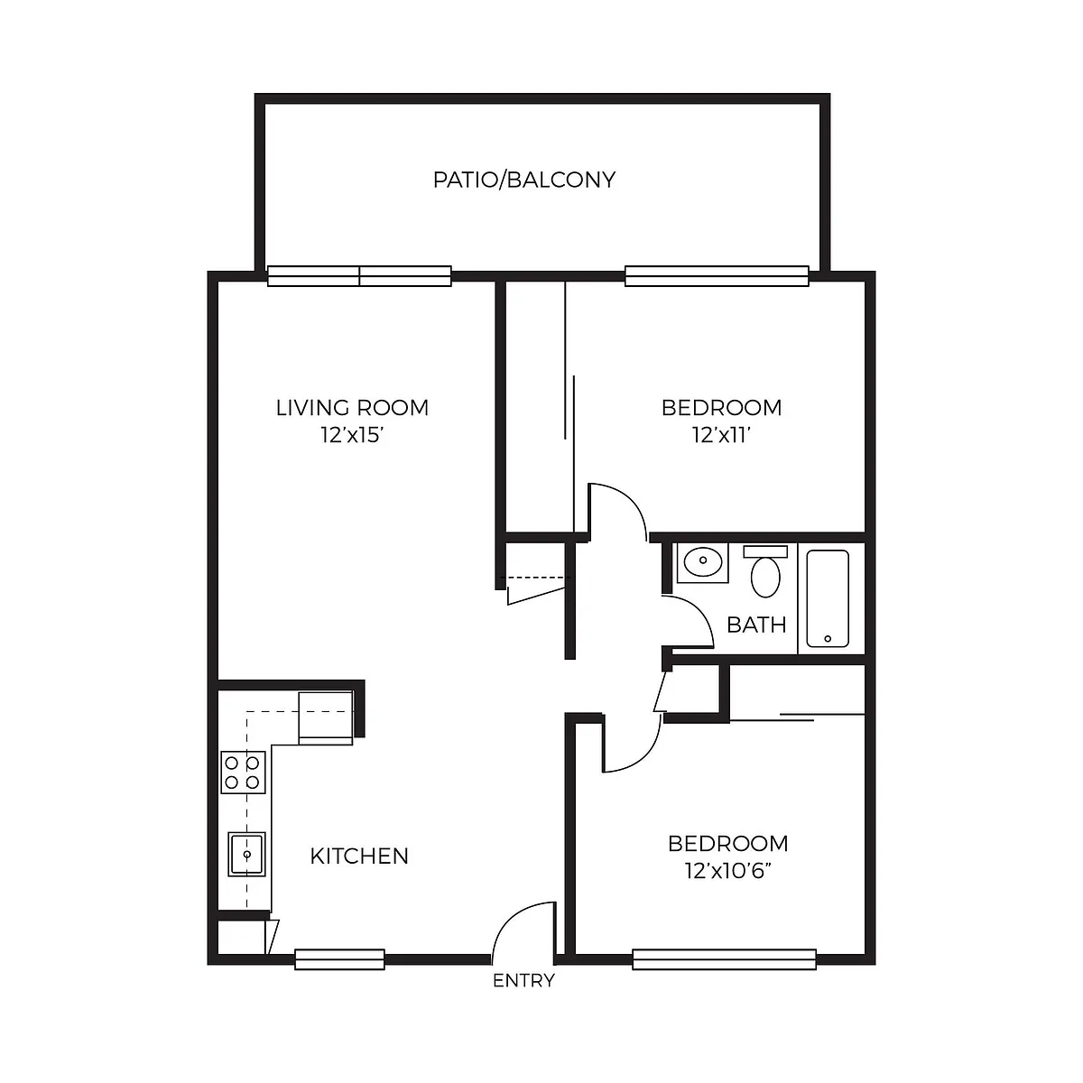 Floor plan 2X1
