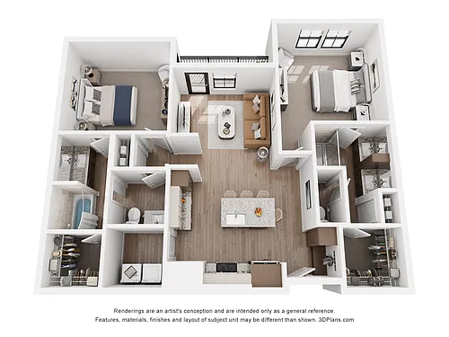 Floor plan B1
