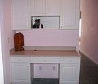 Built in Desk area