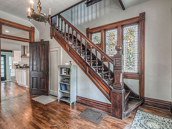 Wow factor~wood and glass