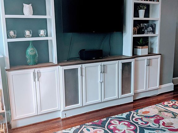 Built-in cabinets