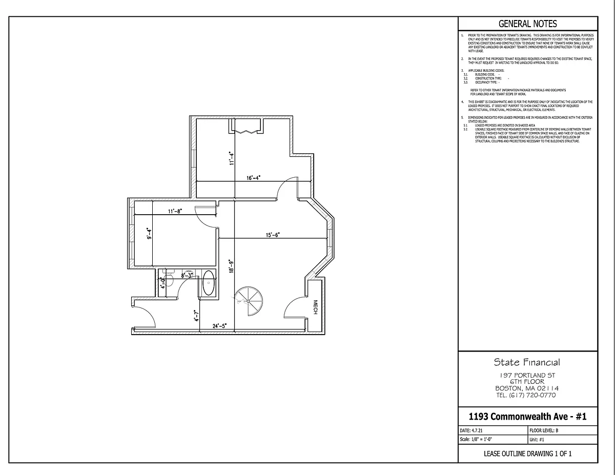 Lower Level - 1193 Commonwealth Ave #1