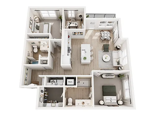 Floor plan B3