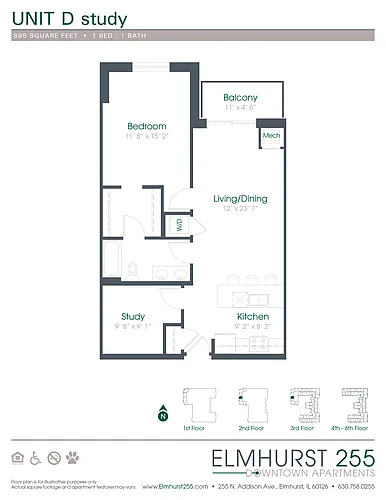 Floor plan D Study