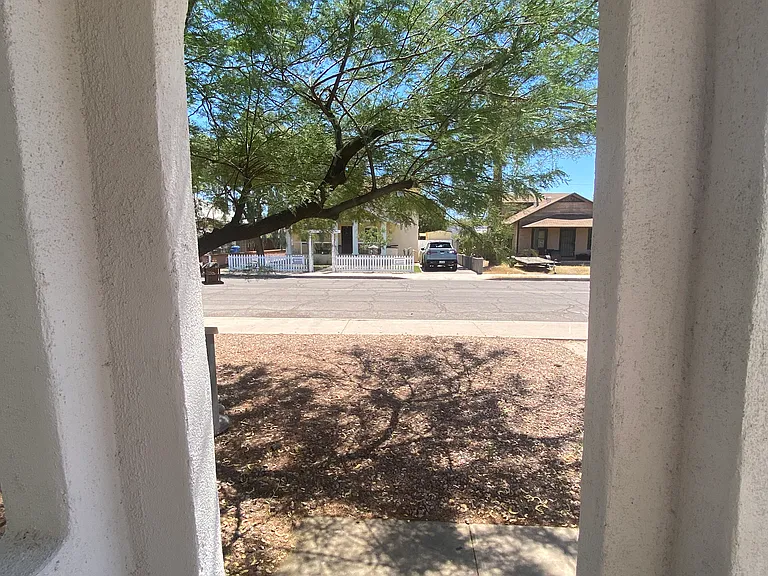 View from front porch