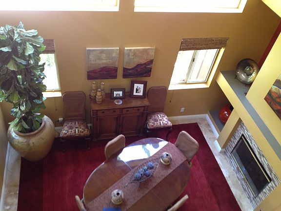 Living room from upstairs