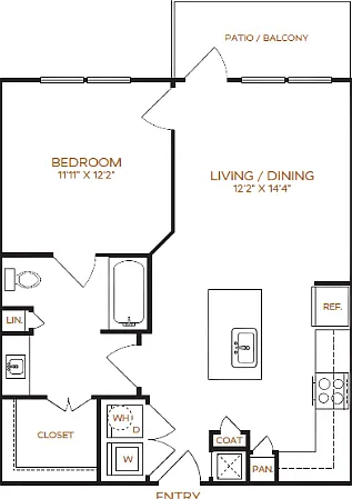 1 Bedroom | 1 Bathroom | 713 Sq. Ft. | Income Restricted 1 Bedroom | 1 Bathroom | 713 Sq. Ft. | Income Restricted