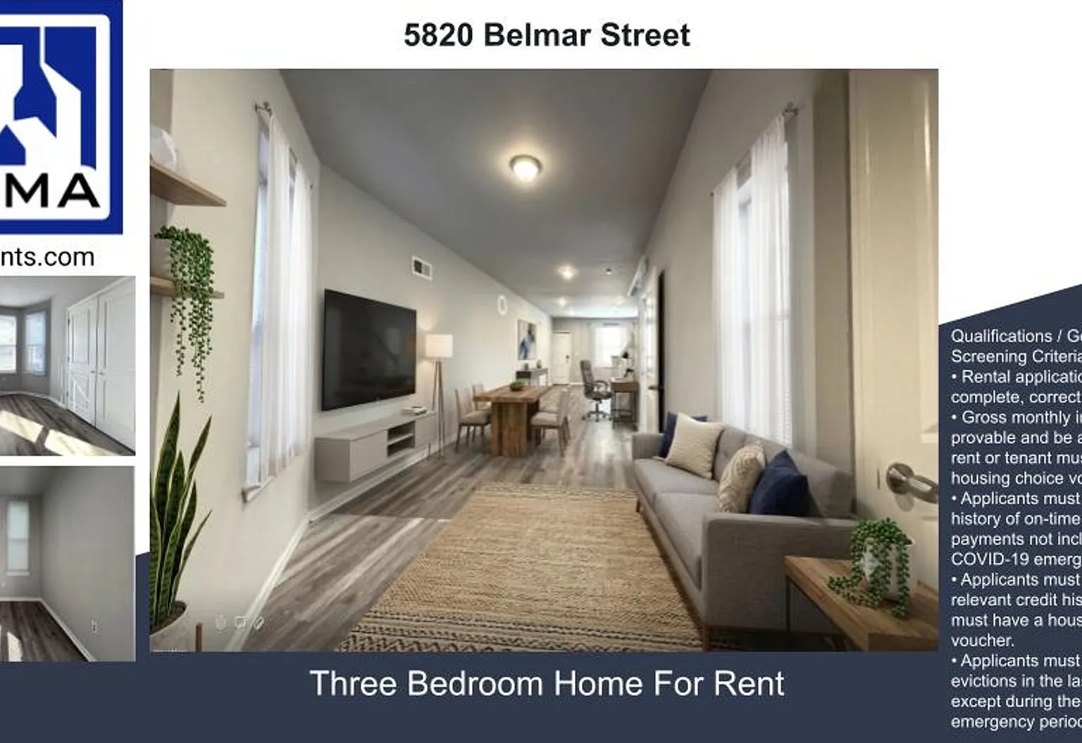 Modern 3-Bed, 1.5-Bath Two-Story Home in West Philadelphia — Photo 1