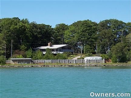 100' waterfront on Crystal Lake
