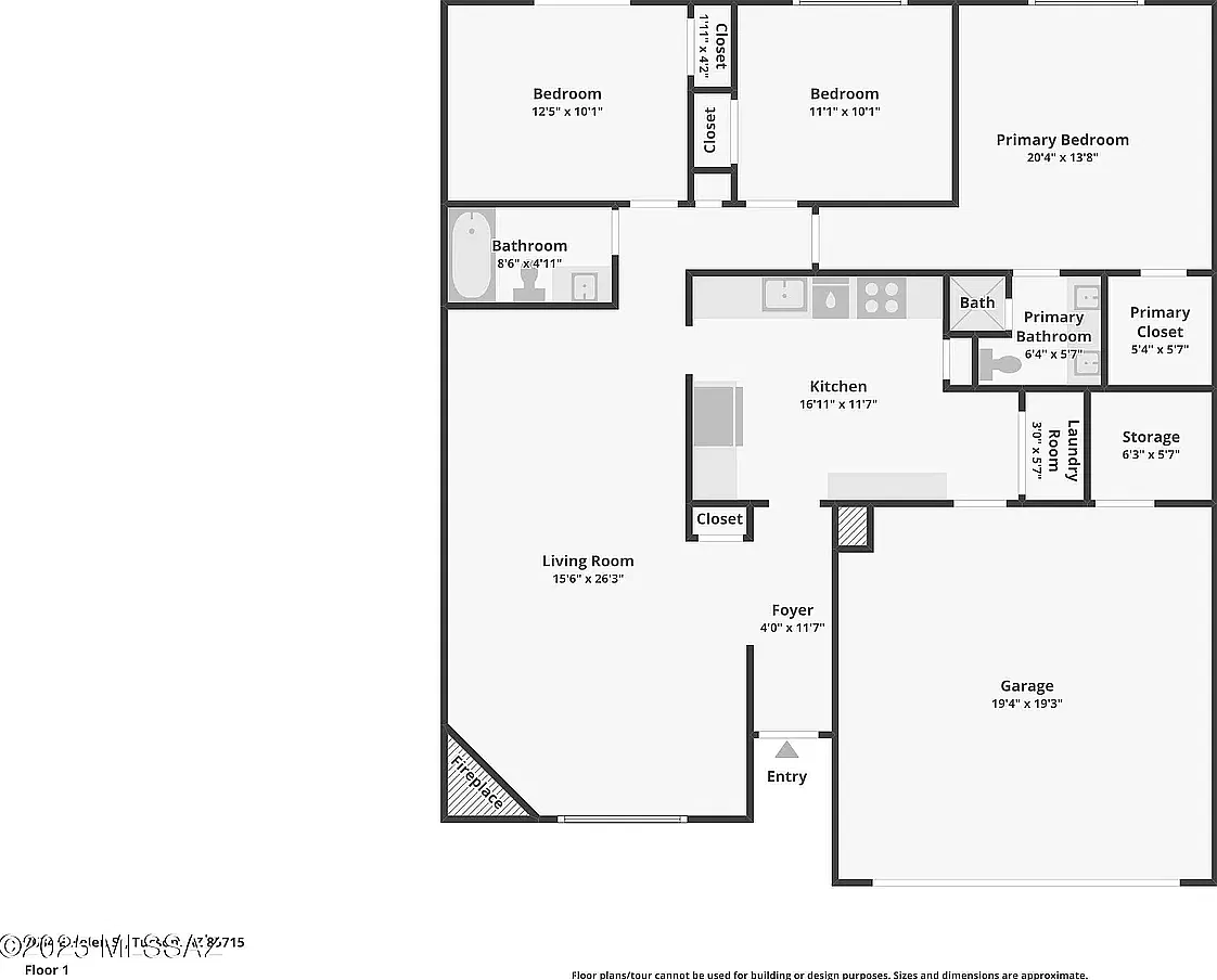 3 bed, 1374 sqft, $1,850 — Photo 2