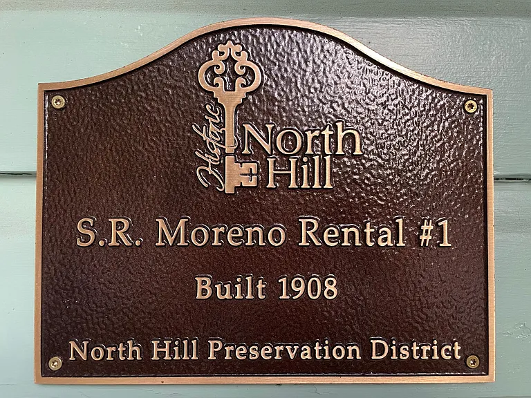 Registered as a historic house