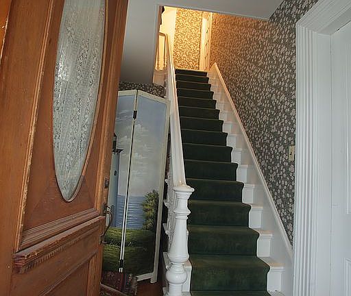 Formal front entrance.