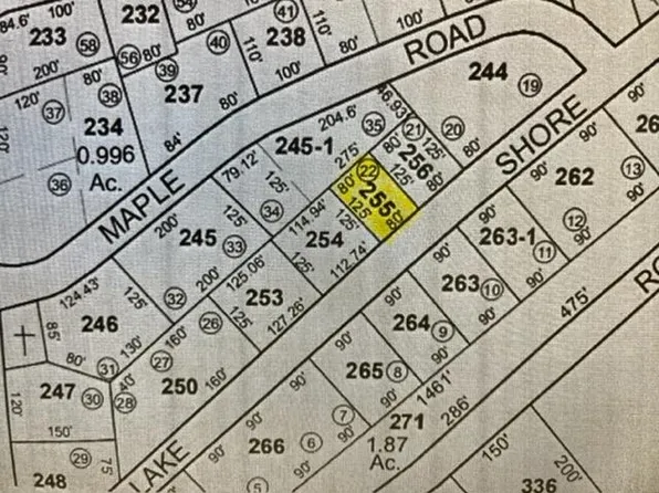 Lot 255 Lakeshore Drive, Middleton, NH 03887