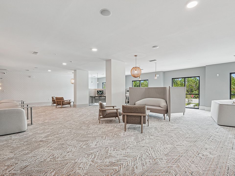 Coworking Lounge with Computers and Printers