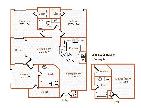 Floor plan C1