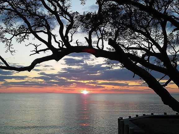 Soundside Park at Sunset