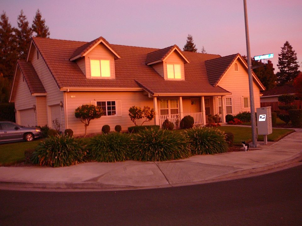 House at night
