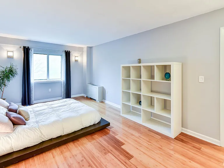 Bright bedrooms.