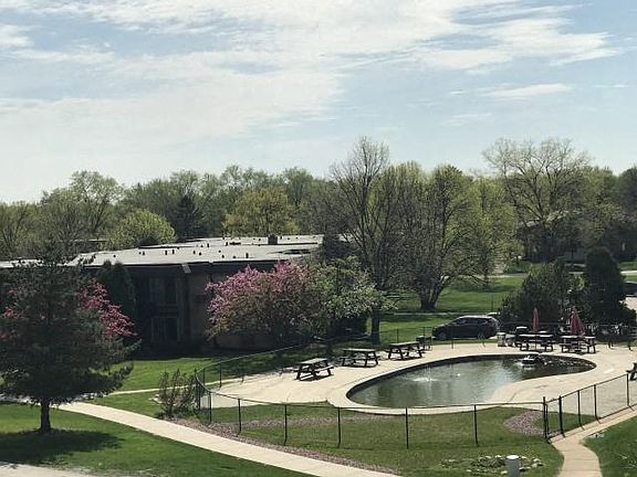 Pond and BBQ Area
