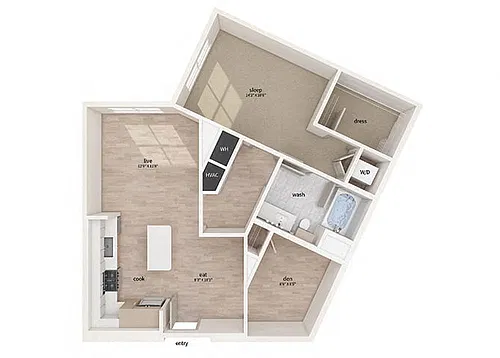 Floor plan A12D
