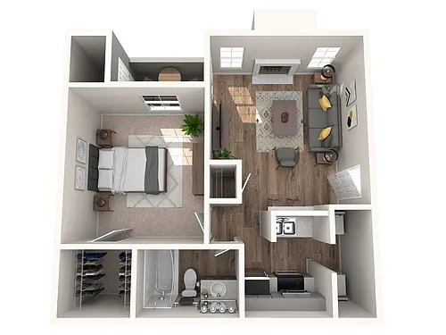 Floor plan Manhattan