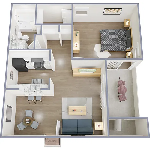 Floor plan A1