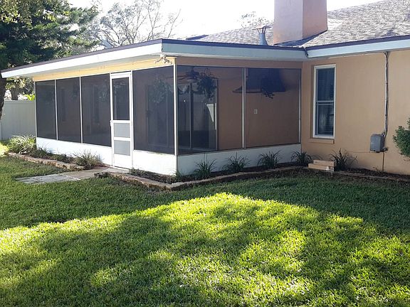 back yard and florida room