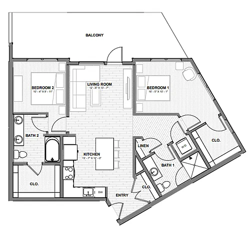 Floor plan Welch