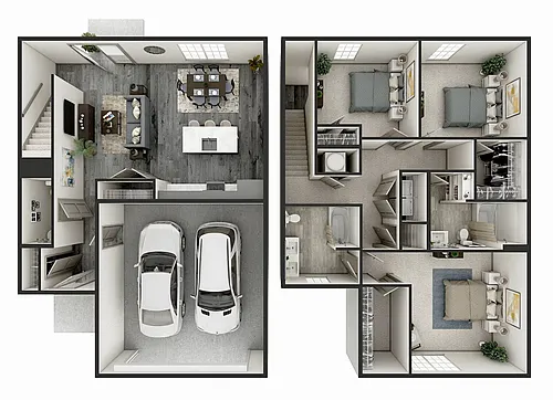 Floor plan Secretariat Deluxe