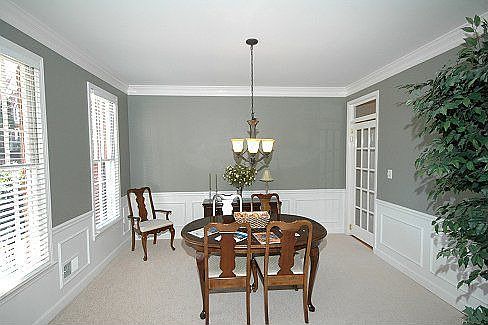Dining room is large enough for 12+.