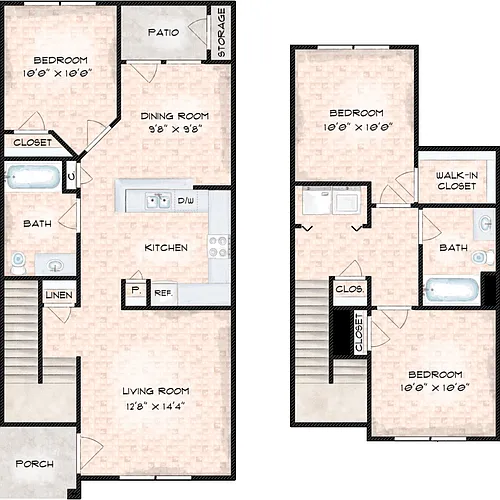 Floor plan D1