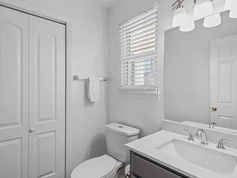 Half Bathroom on the first floor