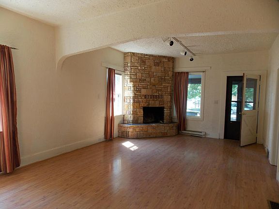 Fireplace in living room
